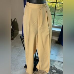 Women’s Cream Slacks by Classiques Entier